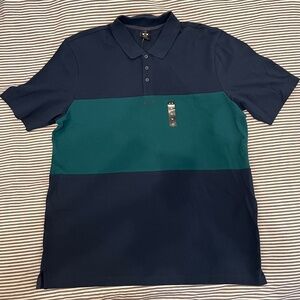 Color Block Golf Polo - Short Sleeve
